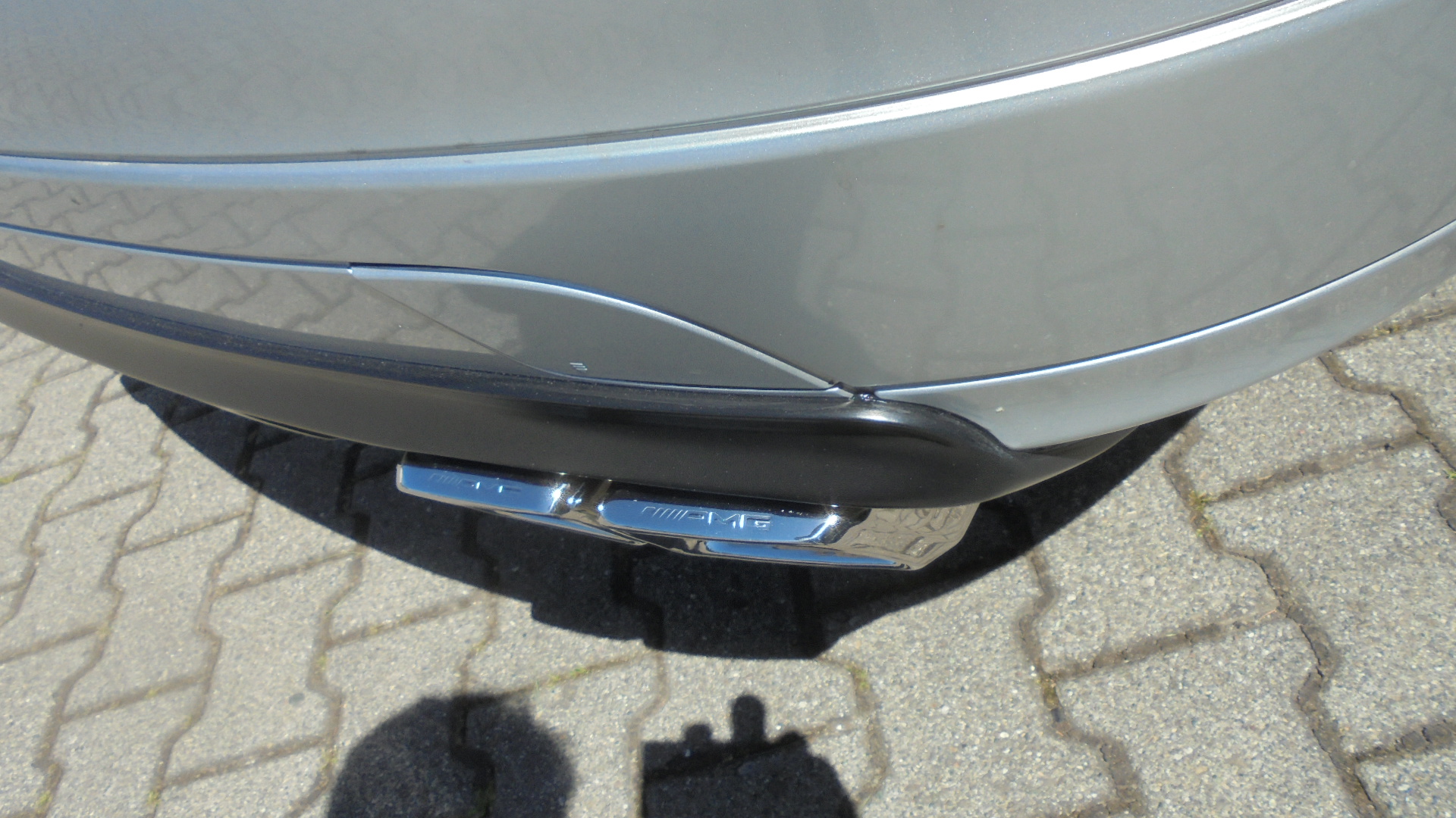 Diffusor C-Klasse W204 Limo. Seriensto&szlig;stange Baureihe 03.07-03.11